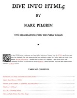"Dive into HTML 5" by Mark Pilgrim